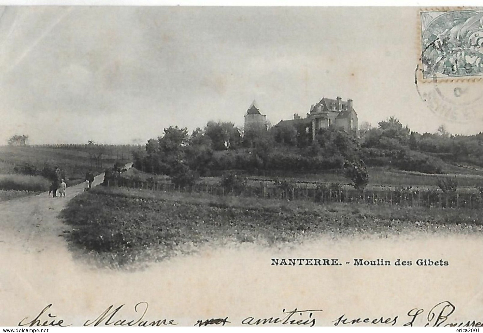 Nanterre. Le Chemin Et Le Moulin Des Gibets. - Nanterre