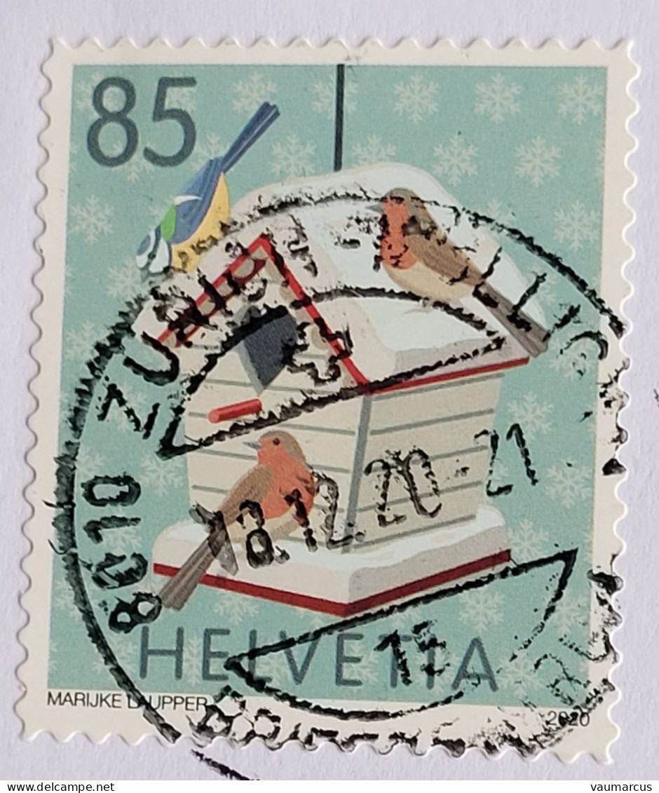 2020 Zu 1806 / SBK 1800 / Mi 2686 / YT 2612 Obl  Sur Fragment - Used Stamps