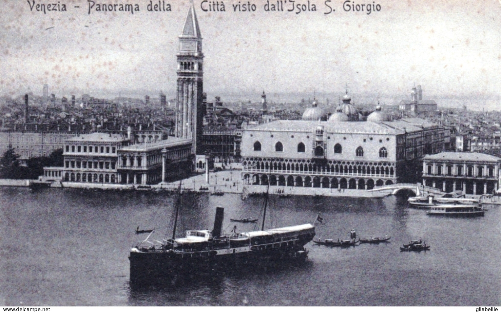 Veneto - VENEZIA -  Panorama  Della Citta Dall'isola S.Giorgio - Venezia (Venice)