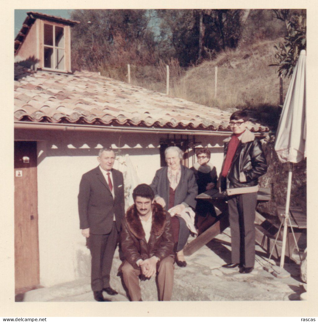 PHOTO ORIGINALE AL 2 - FORMAT 8.8 X 8.8 - ALPES MARITIMES - BLAUSASC - 1969 - Places