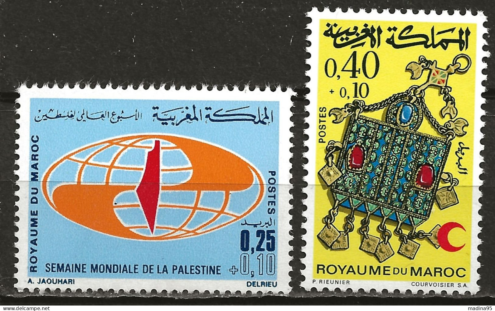 MAROC: **,*, N° YT 615 Et 617 Ch., TB - Morocco (1956-...)