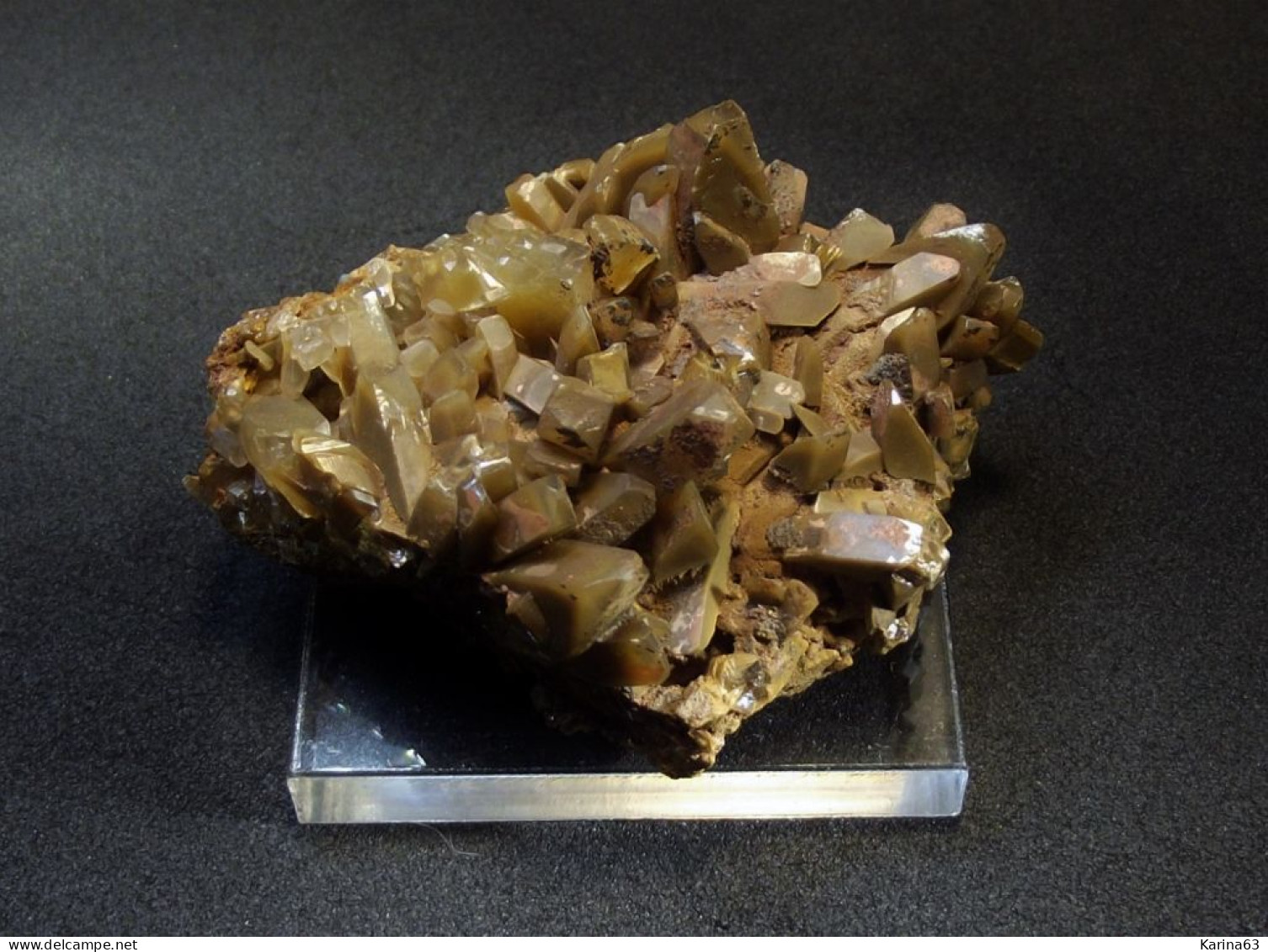 Baryte  ( 5 X 4.5 X 2.5  Cm ) Clara Mine - OberWolfach - Baden Wurttemberg - Germany - Minerali