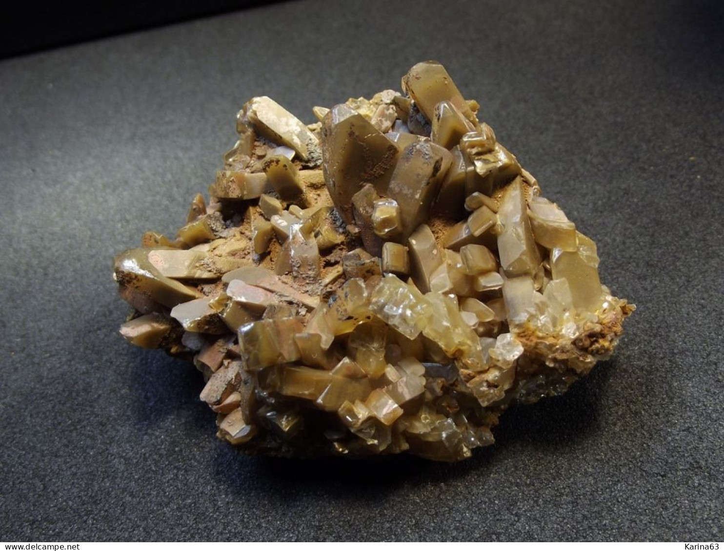 Baryte  ( 5 X 4.5 X 2.5  Cm ) Clara Mine - OberWolfach - Baden Wurttemberg - Germany - Minéraux