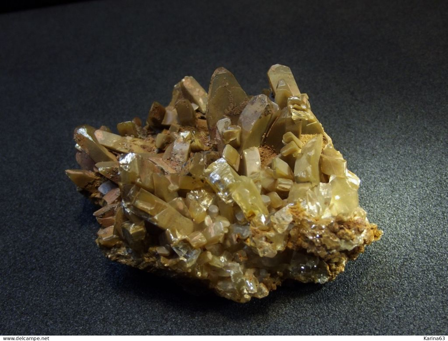 Baryte  ( 5 X 4.5 X 2.5  Cm ) Clara Mine - OberWolfach - Baden Wurttemberg - Germany - Minerali