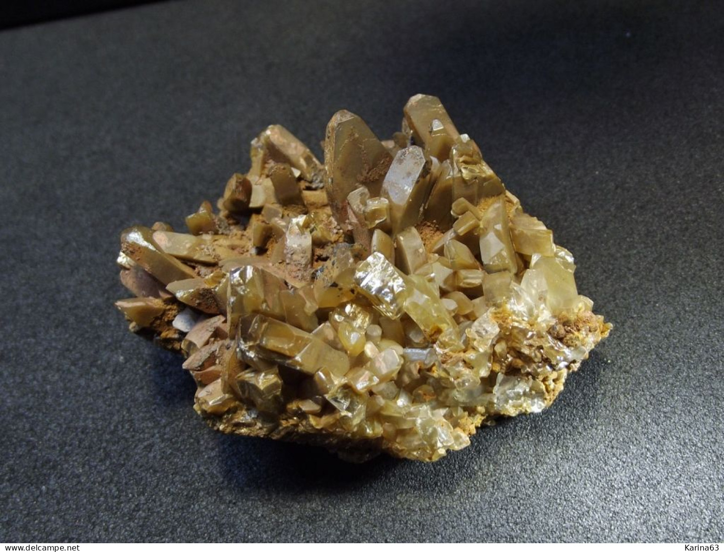 Baryte  ( 5 X 4.5 X 2.5  Cm ) Clara Mine - OberWolfach - Baden Wurttemberg - Germany - Minerali