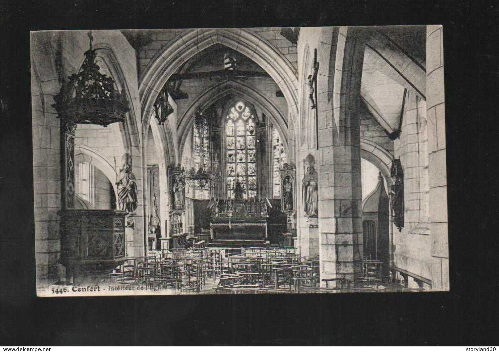 Confort , Intérieur De L'église - Confort-Meilars