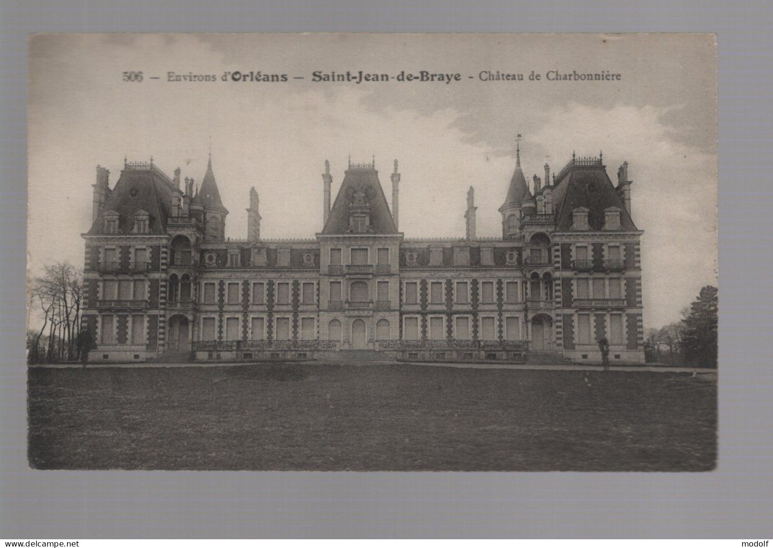 CPA - 45 - Environs D'Orléans - Saint-Jean-de-Braye - Château De Charbonnière - Non Circulée - Orleans