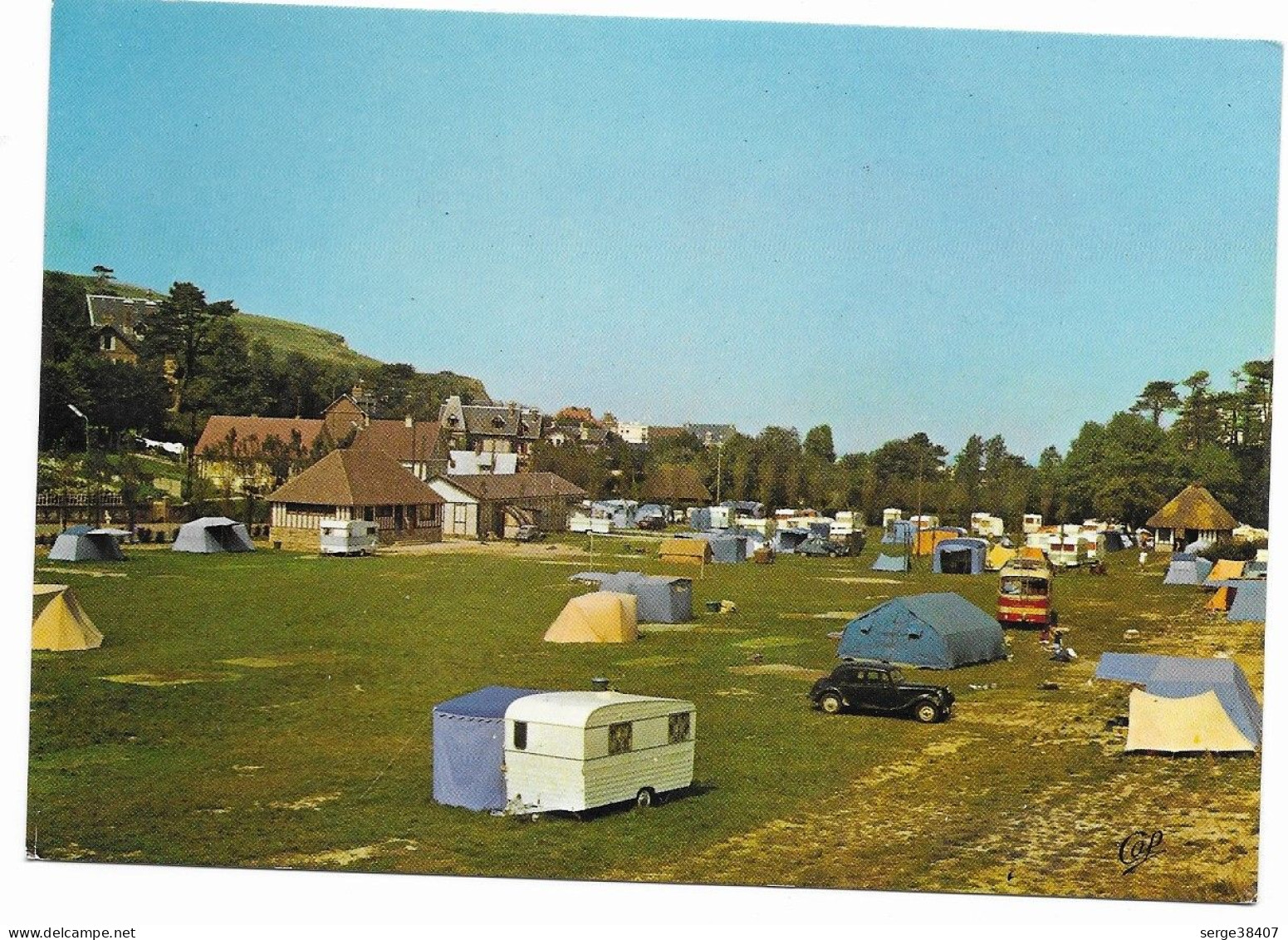 Veulettes Sur Mer - Le Camping - Caravane - Traction Citroën - N° 1509 # 2-23/11 - Andere & Zonder Classificatie