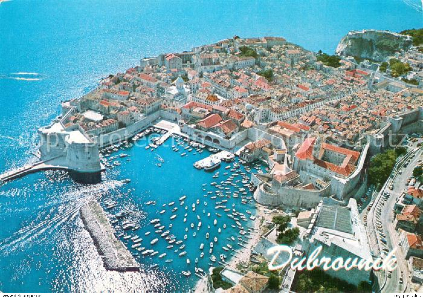 73754166 Dubrovnik Ragusa Fliegeraufnahme Dubrovnik Ragusa - Kroatien