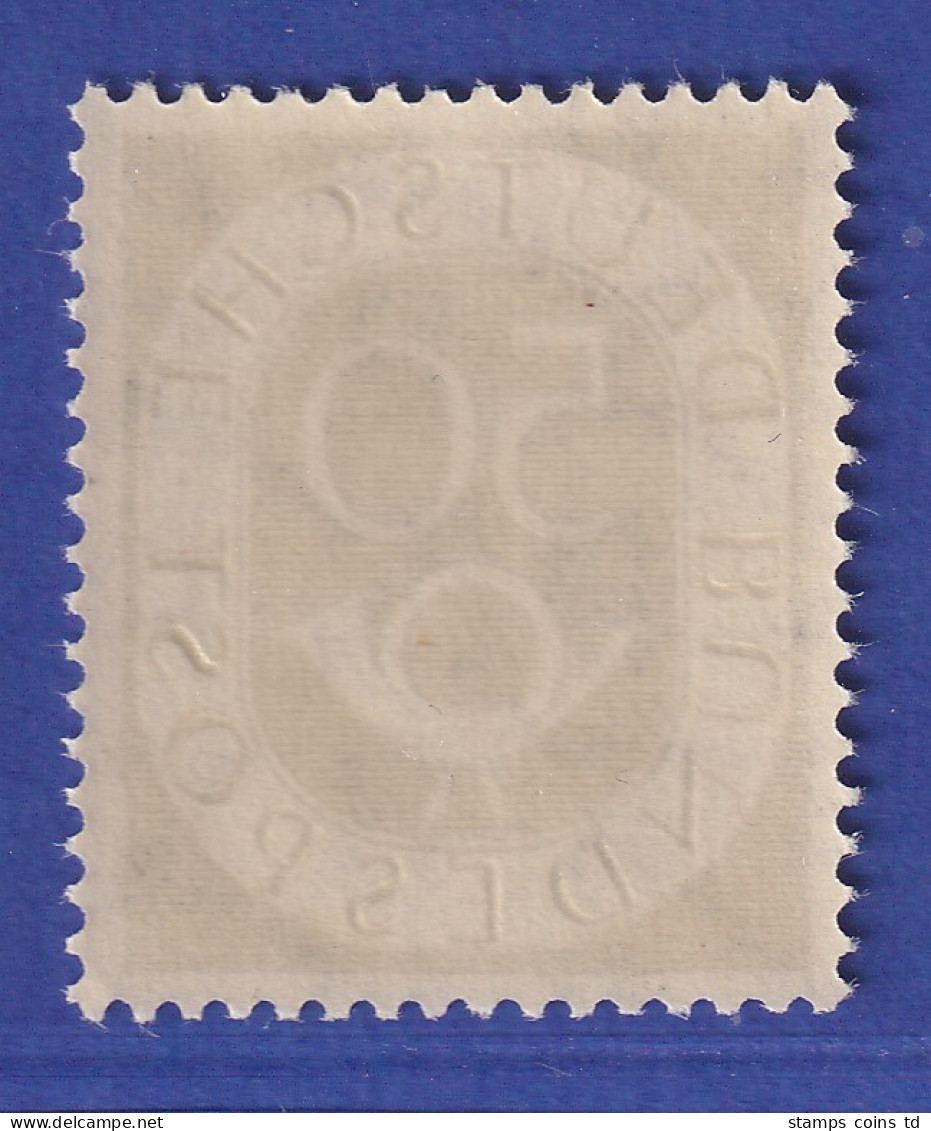 Bundesrepublik 1951 Posthornsatz 50Pfg-Wert Mi.-Nr. 134 ** - Nuevos