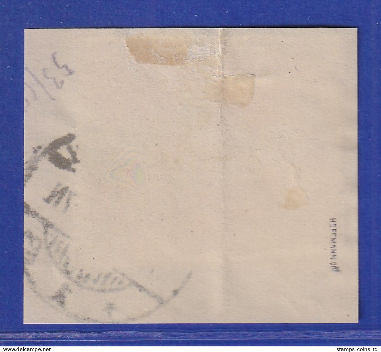 Saar 25-Mark-Wert Mi.-Nr. 69 Auf Briefstück Mit O SAARBRÜCKEN, Gepr. BPP - Used Stamps