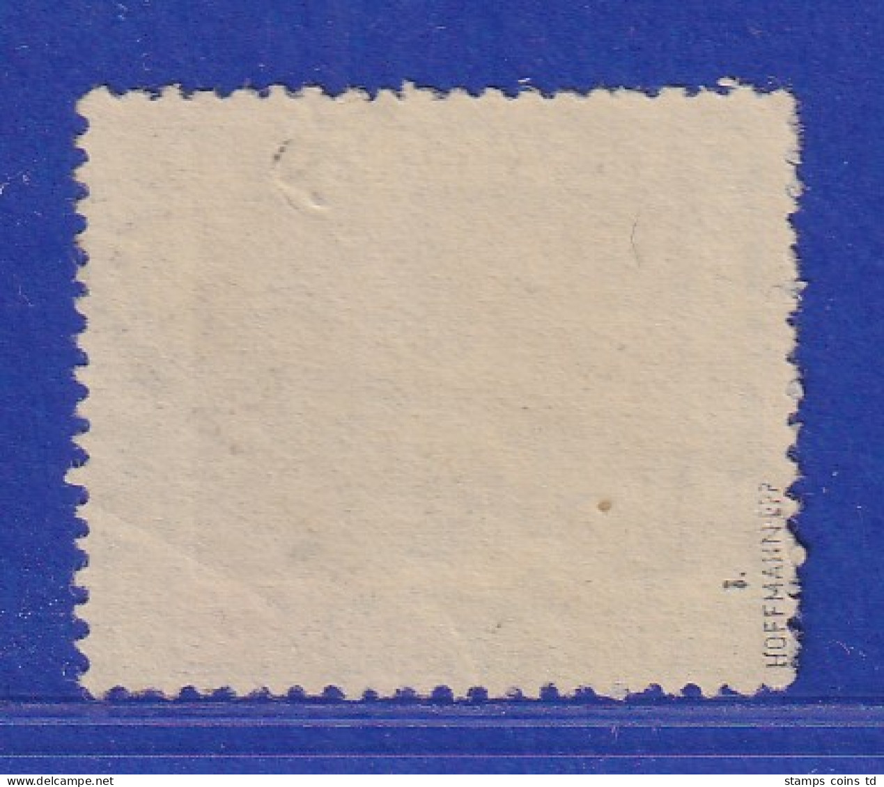 Saar 1923 Mi.-Nr. 93 Mit PLF I  Scheinwerfer In Kaimauer Gpr. HOFFMANN BPP - Used Stamps
