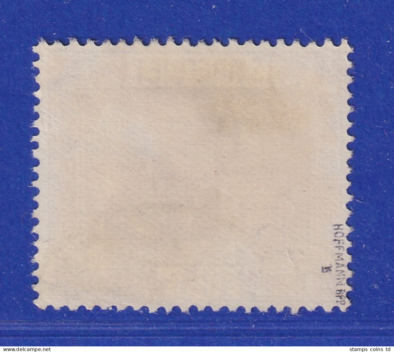 Saar 1923 Mi.-Nr. 100 Mit PLF II Rahmen Unten Rechts Offen, Gpr. HOFFMANN BPP  - Used Stamps