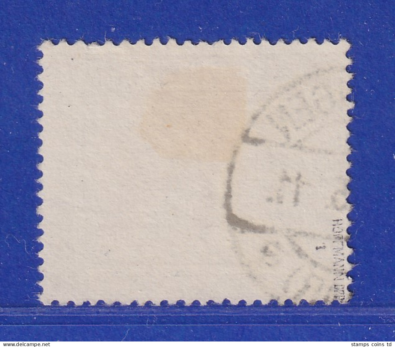 Saar 1923 Mi.-Nr. 100 Mit PLF I:  Rechtes C Mit Cedille, Gpr. HOFFMANN BPP  - Usati