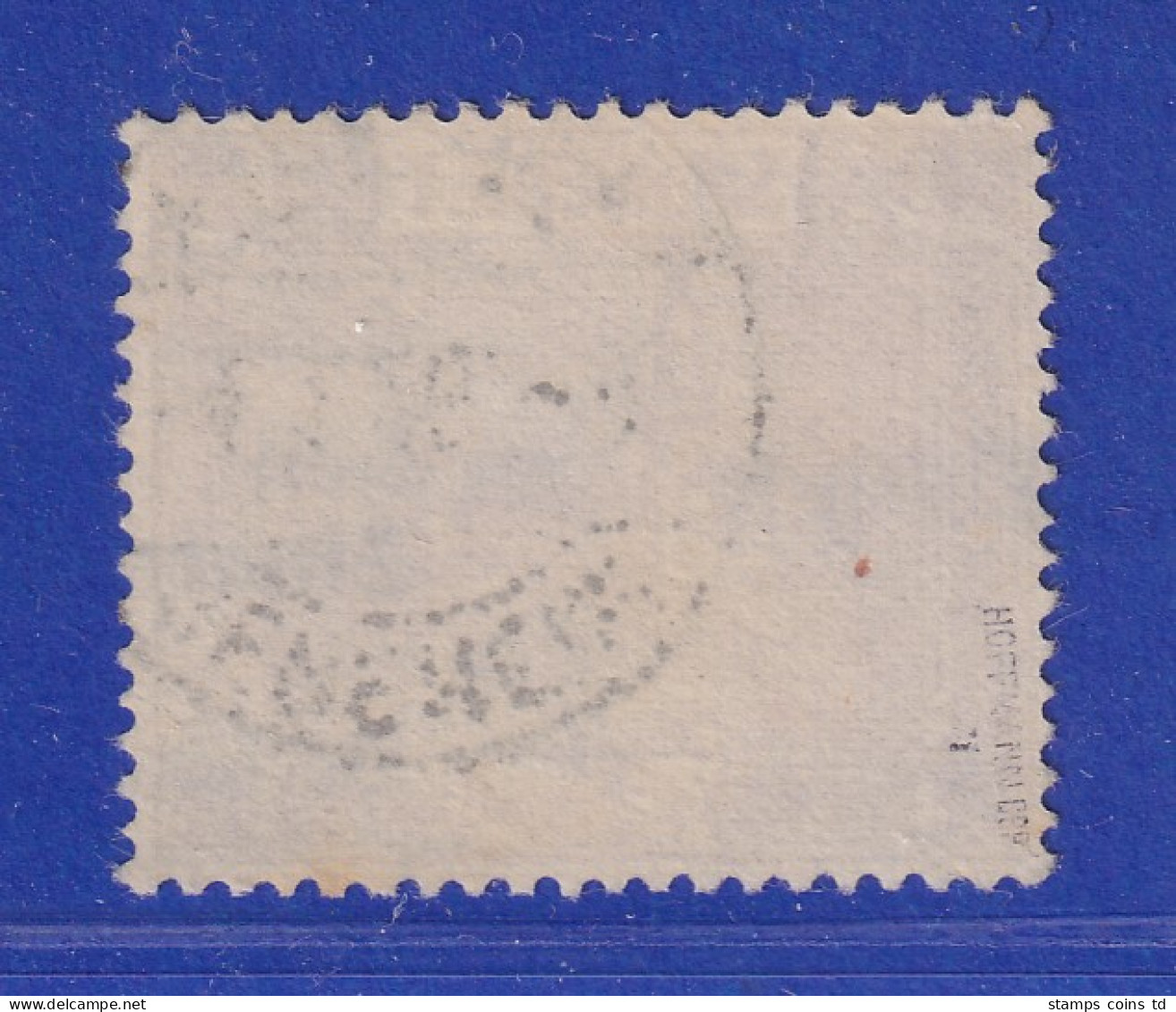 Saar 1923 Mi.-Nr. 100 Mit PLF I:  Rechtes C Mit Cedille, O GERSHEIM, Gepr. BPP  - Used Stamps