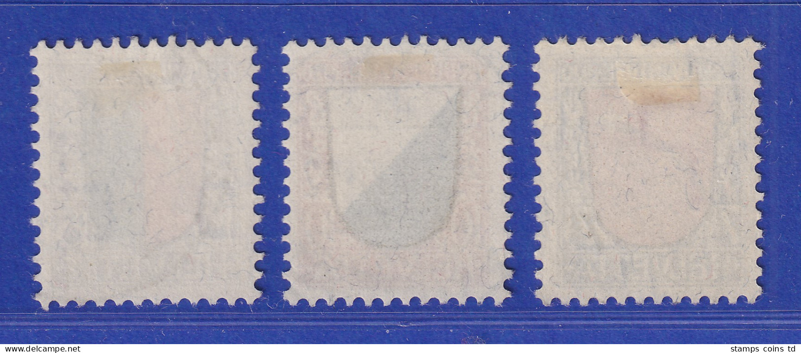 Schweiz 1920 Pro Juventute Wappen Mi.-Nr. 153-55 Satz 3 Werte Gestempelt - Andere & Zonder Classificatie