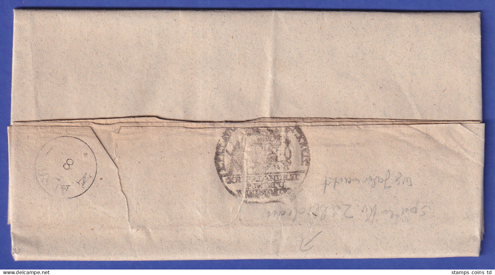 Preußen Vorphila-Brief Mit Zweizeiler WOLLSTEIN, 1849 - Other & Unclassified