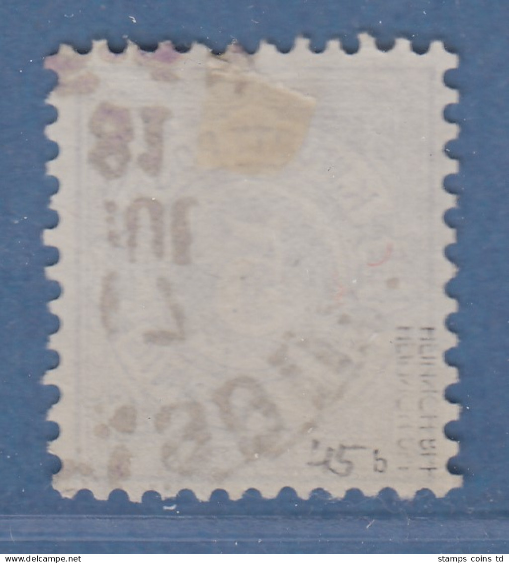 Württemberg 5 Pfg. Hellviolettblau Mi.-Nr. 45b Gestempelt Gepr. Heinrich BPP - Used