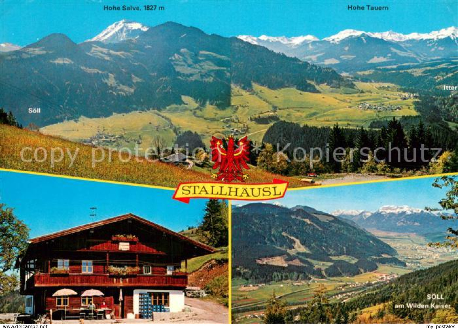 73754113 Soell Tirol AT Am Wilden Kaiser Panorama Mit Hohe Salve Und Hohe Tauern - Other & Unclassified