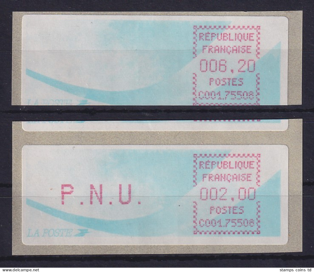 Frankreich Crouzet-ATM Komet C001.75508  Verschnitt-Paar Klein / Groß  - Other & Unclassified