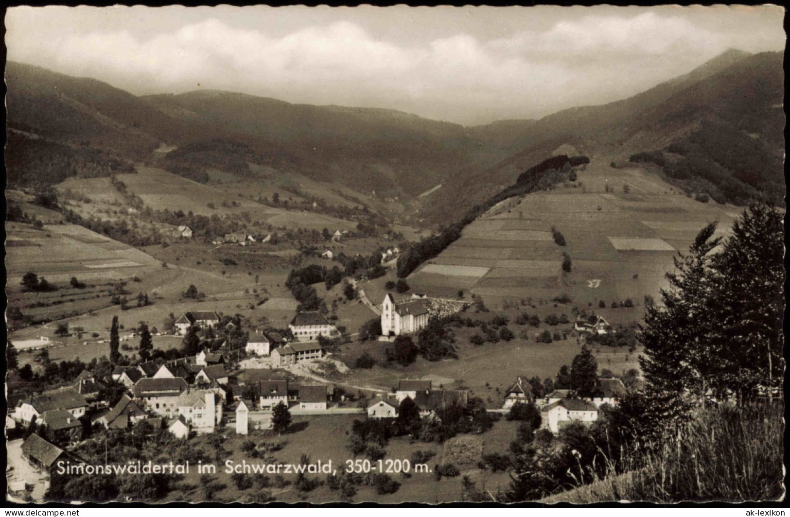 .Baden-Württemberg Simonswäldertal Im Schwarzwald - Fotokarte 1965 - Other & Unclassified