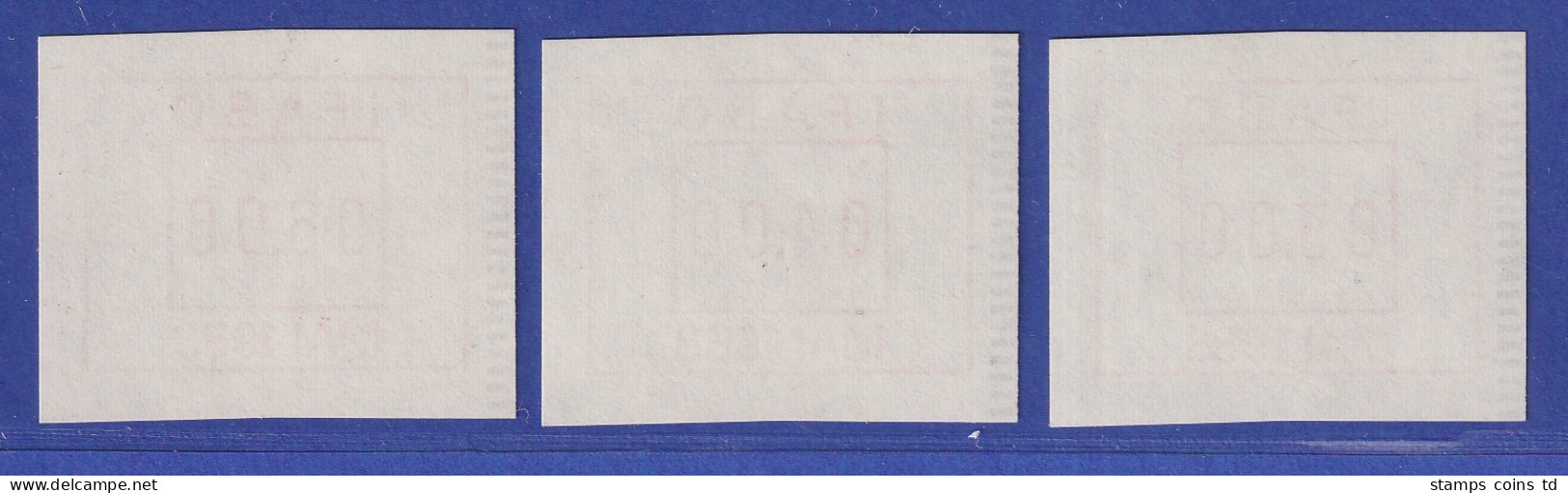 Österreich FRAMA-ATM Vorführdruck IFABO MAI 1983 Als Satz !!! 3.00-4.00-6.00 **  - Automatenmarken [ATM]