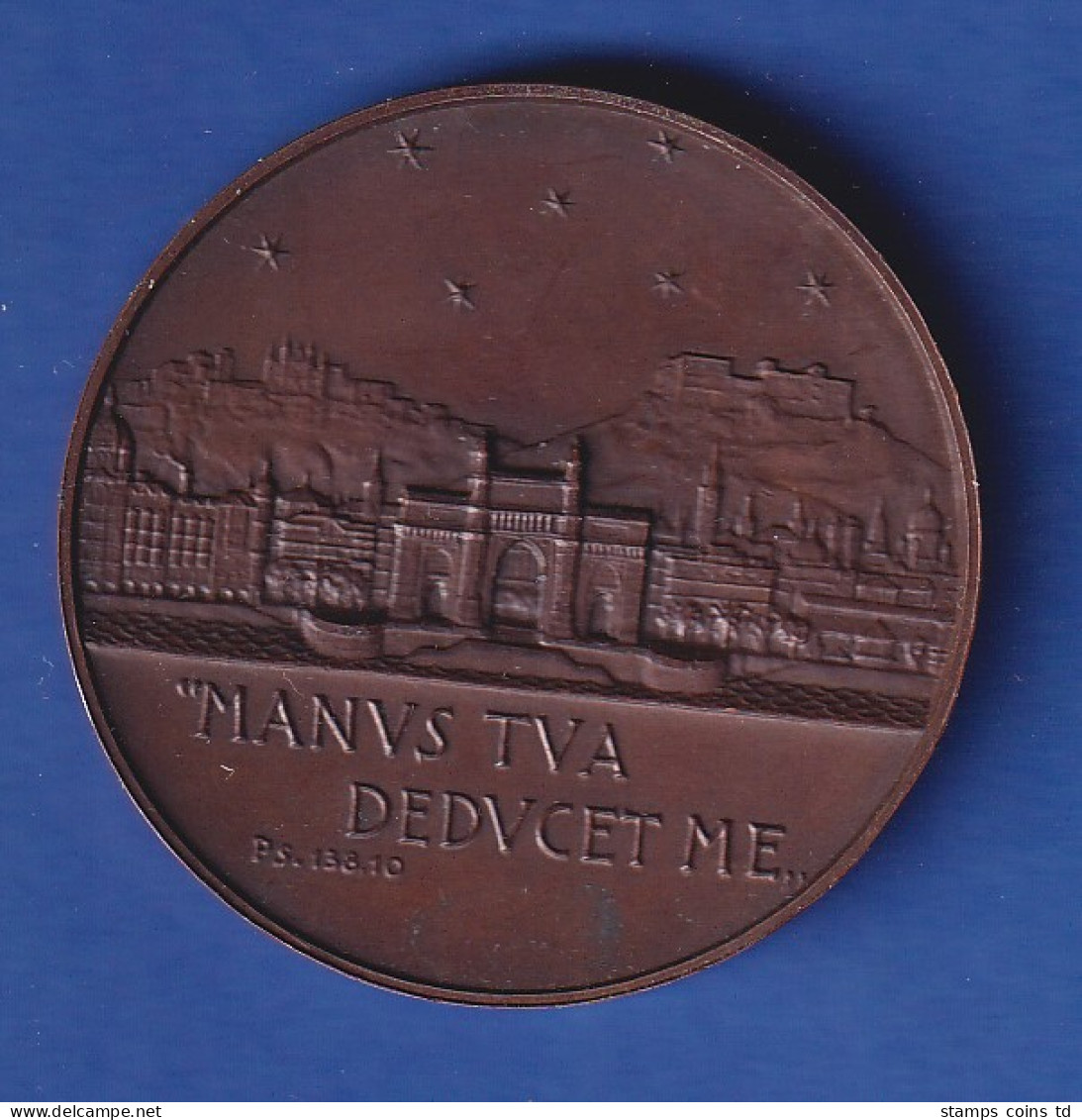 Medaille Italien 1964 Bronze - Papst Paul VI. - Gestaltet Von Pietro Giampaoli - Altri & Non Classificati