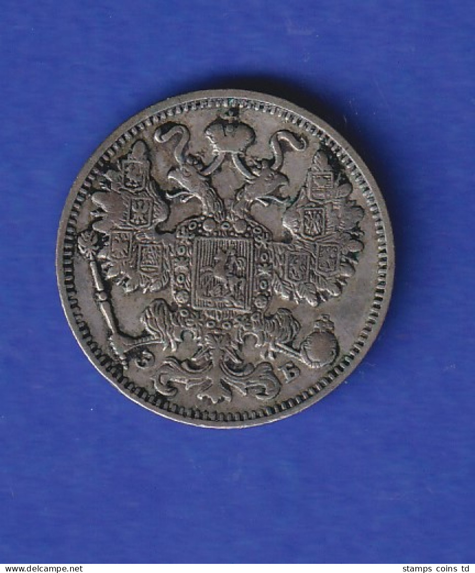 Russland Silbermünze 15 Kopeken 1911 - Russie