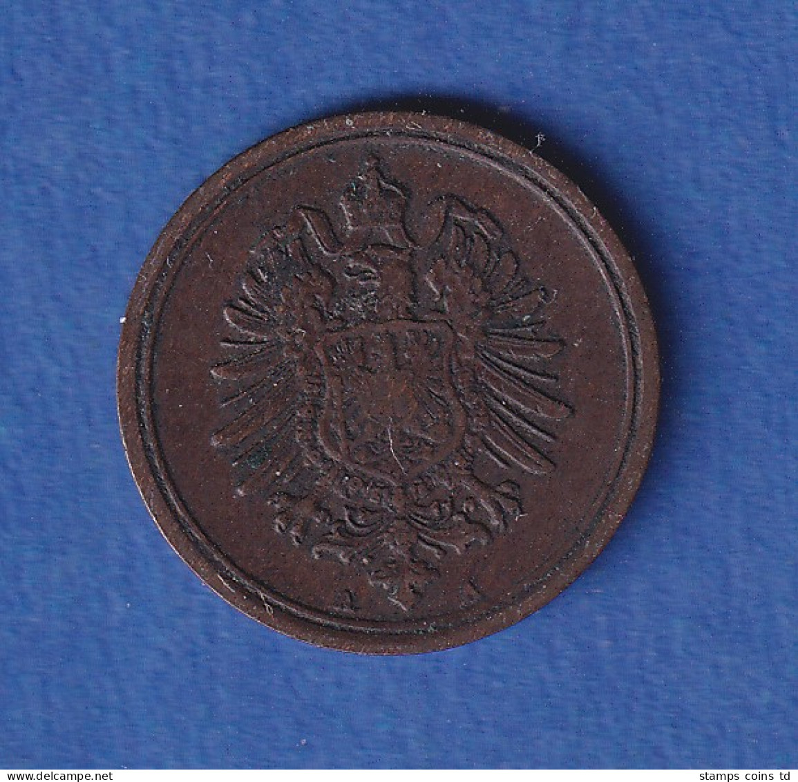 Deutsches Reich Kursmünze 1 Pfennig 1886 A Ss - Autres & Non Classés