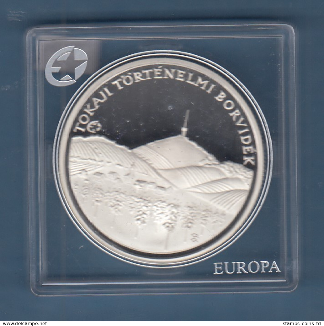 Ungarn 2008 Silber-Gedenmünze Tokaji Weinregion 5000 Forint PP  - Hungary