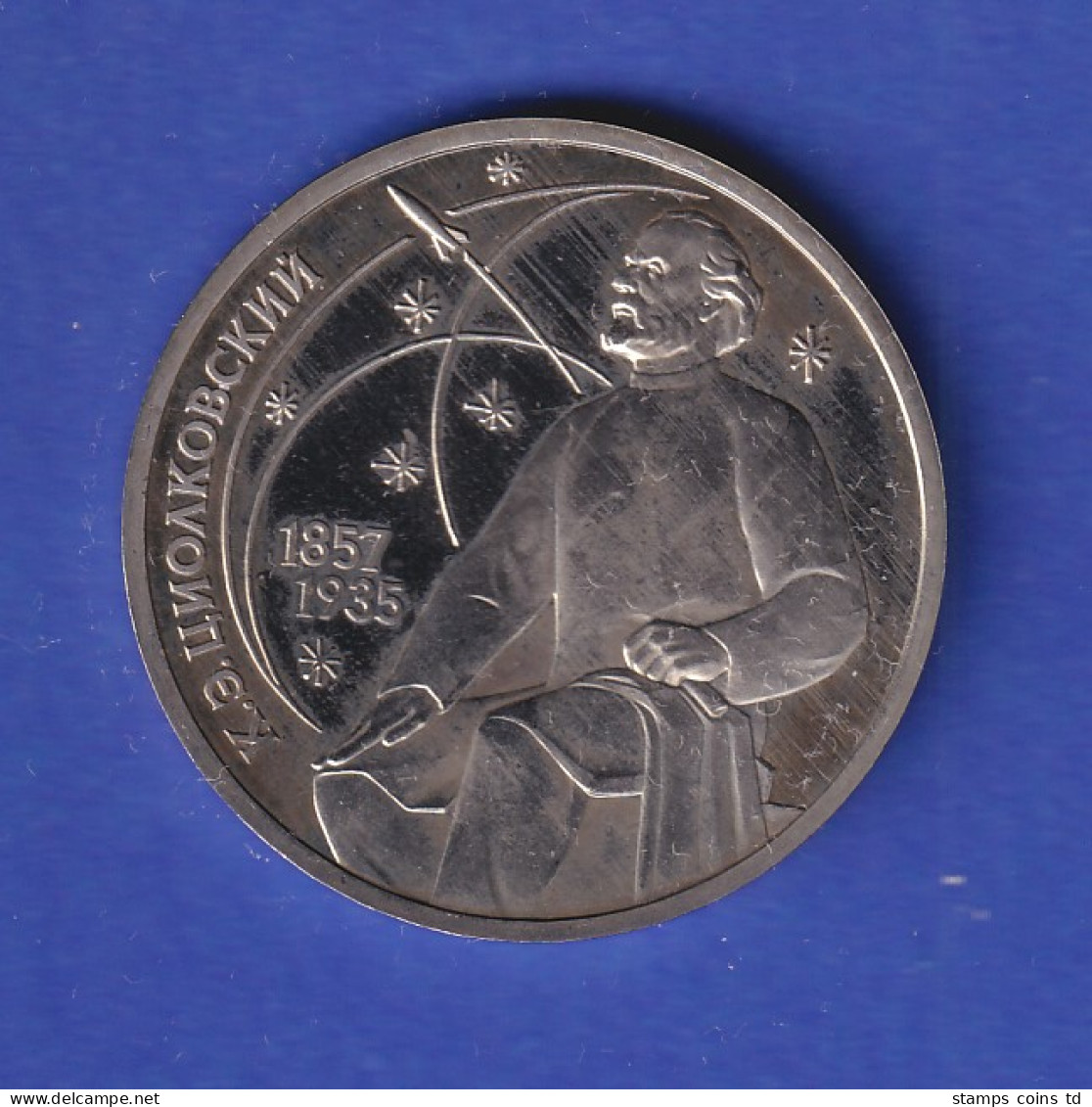 Russland Sowjetunion 1 Rubel Ziolkowski 1987 - Russland