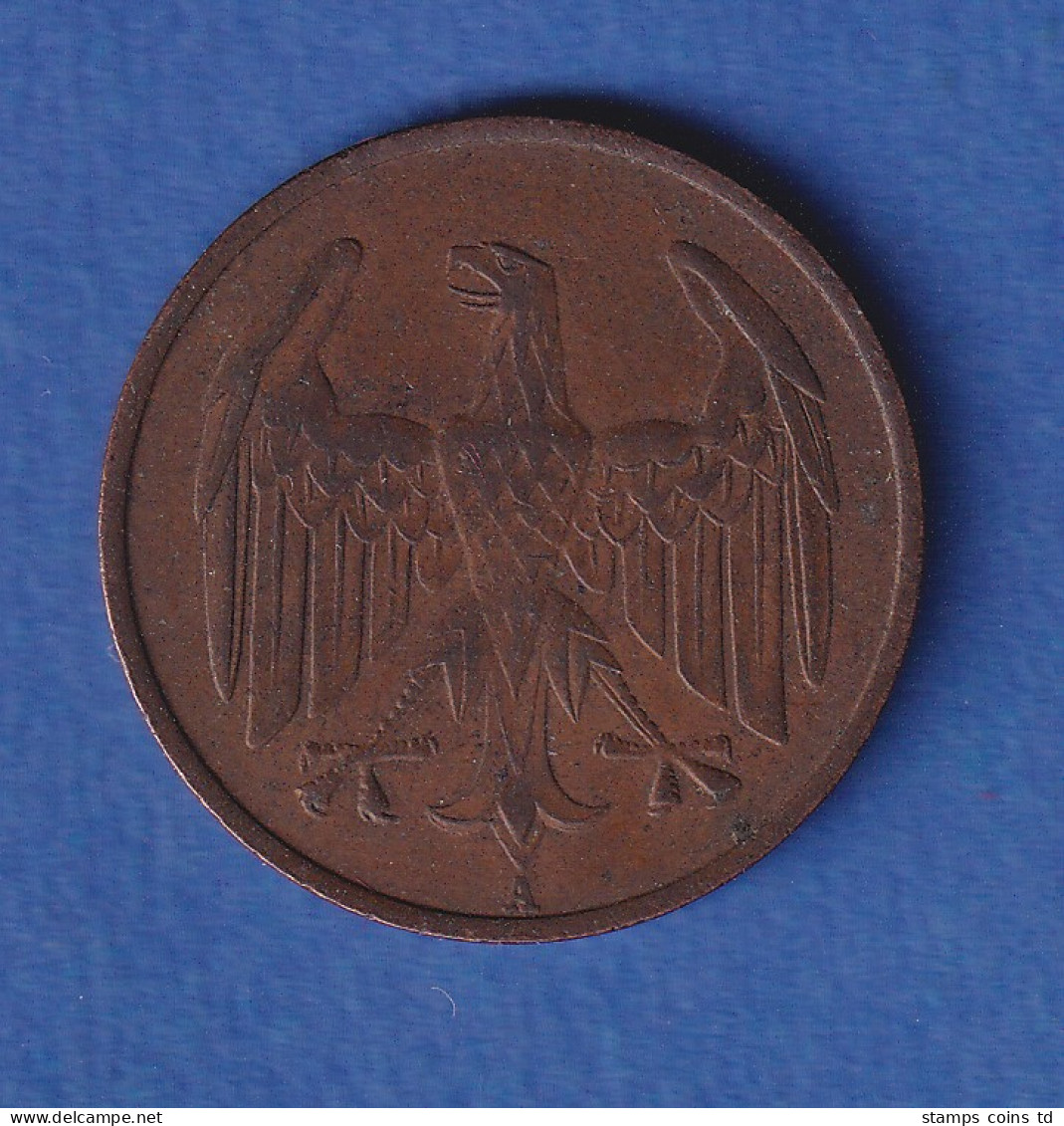 Deutsches Reich Kursmünze 4 Reichspfennig 1932 A Ss-vz - Andere & Zonder Classificatie