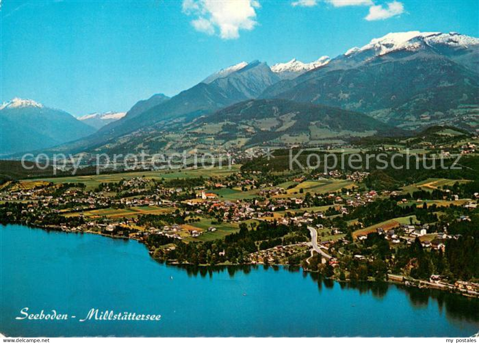 73754059 Seeboden Millstaettersee Fliegeraufnahme Seeboden Millstaettersee - Other & Unclassified