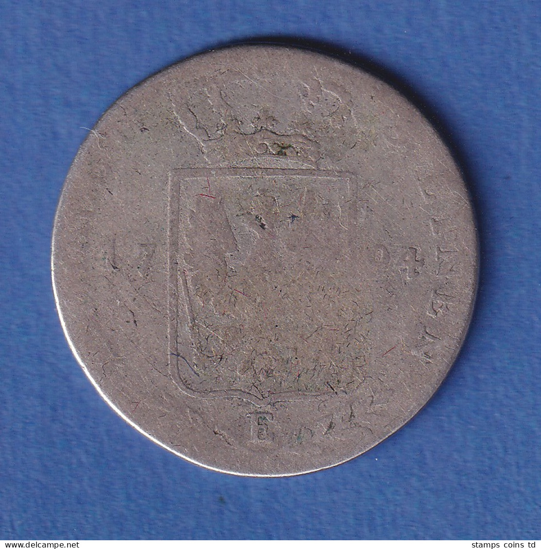 Preußen Silbermünze 1/3 Taler König Friedrich Wilhelm II. 1794 Selten ! - Andere & Zonder Classificatie