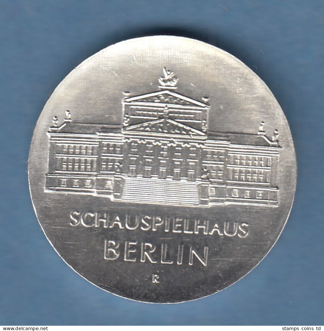 DDR 10 Mark Gedenkmünze 1987 Schauspielhaus Berlin Stempelglanz Stg  - Andere & Zonder Classificatie