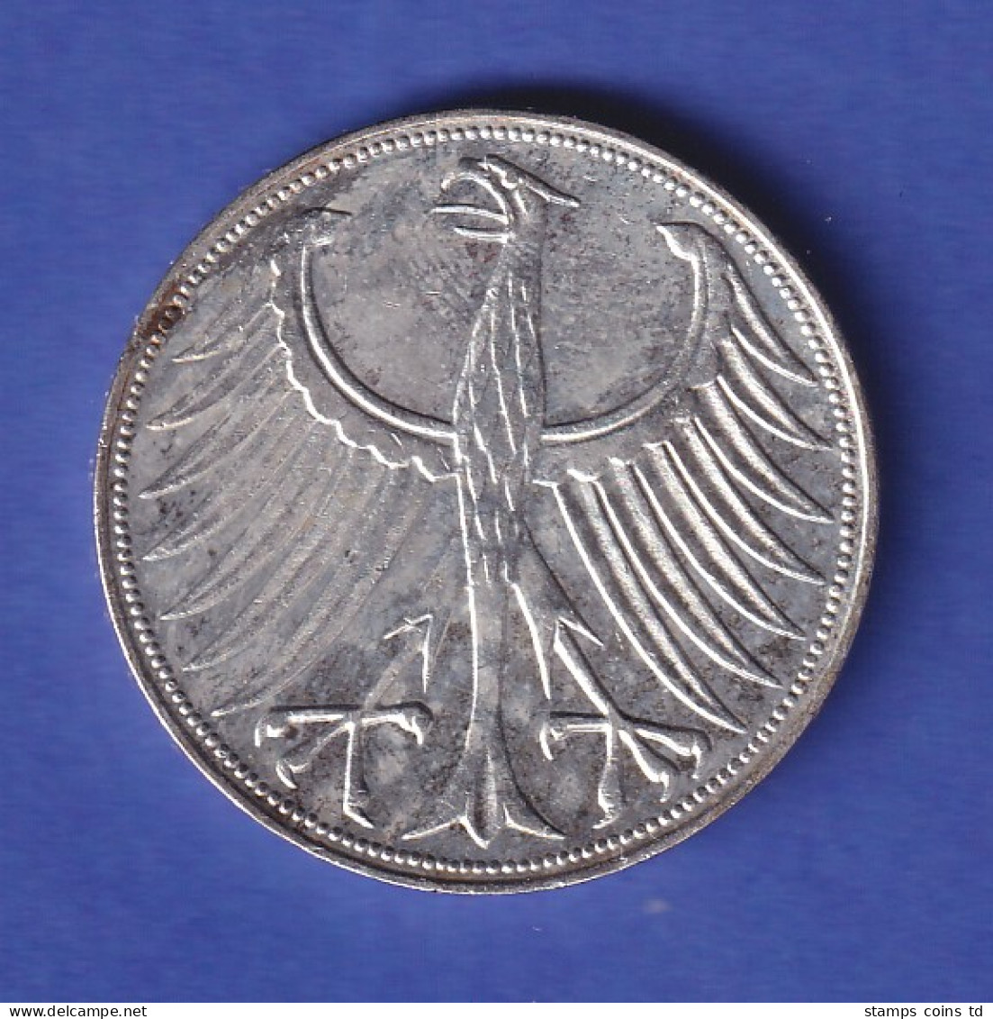 Bundesrepublik Kursmünze 5 Mark Silber-Adler 1959, G - Other & Unclassified