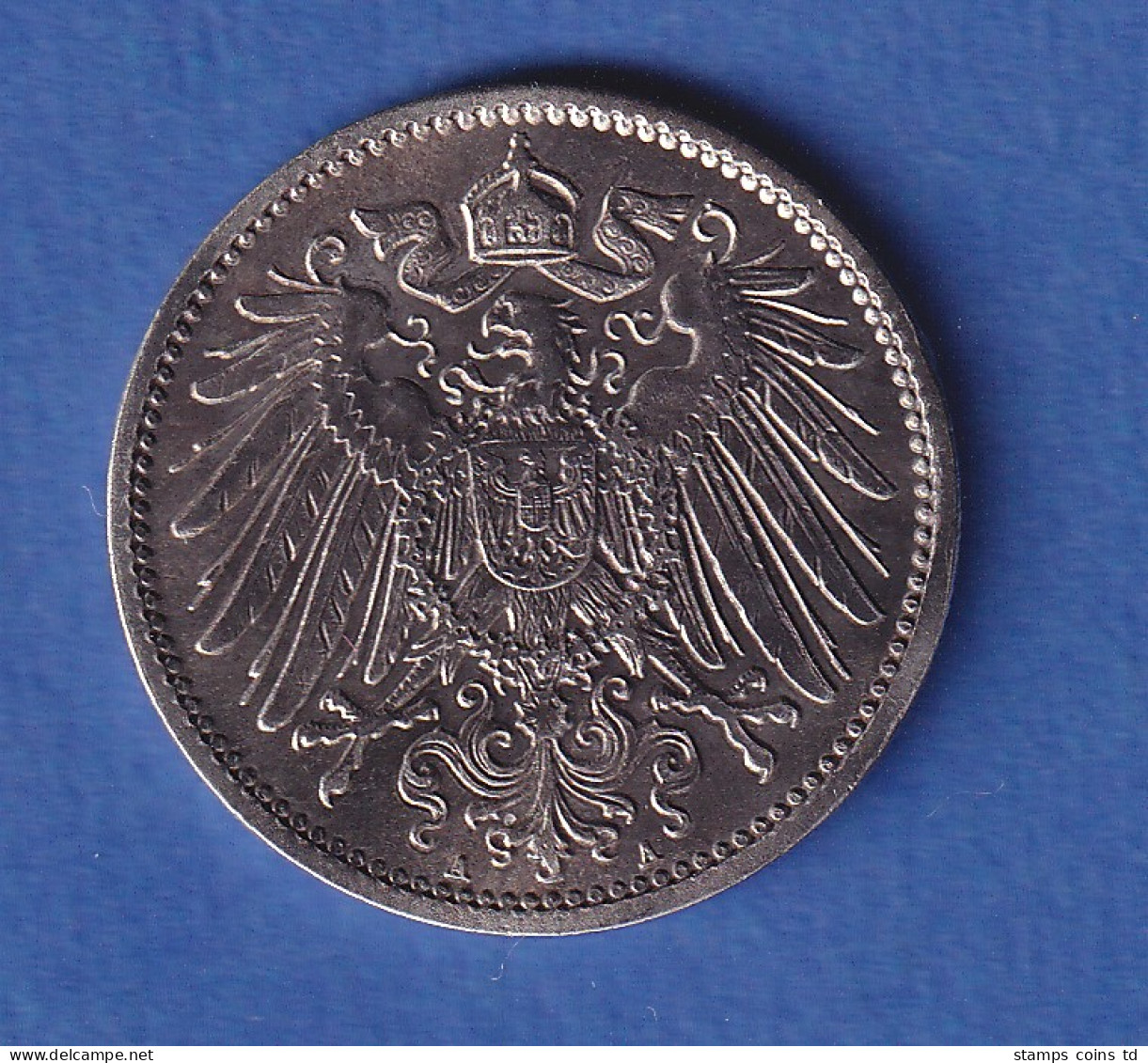 Deutsches Kaiserreich Silber-Kursmünze 1 Mark 1893 A Stg - Other & Unclassified