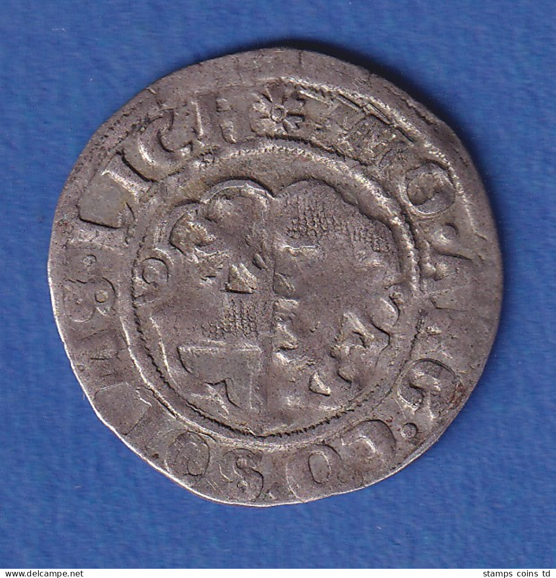 Solms-Lich Silbermünze 3 Kreuzer (Groschen) 1595 - Sonstige & Ohne Zuordnung