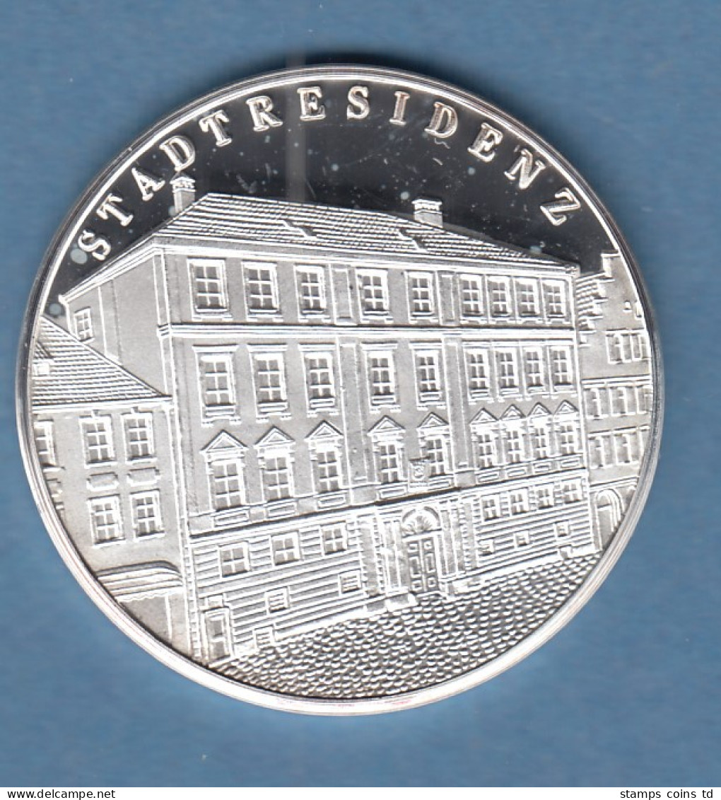 Silber-Medaille Frankfurt Rathaus Stadtresidenz 15g Ag 999 - Non Classificati