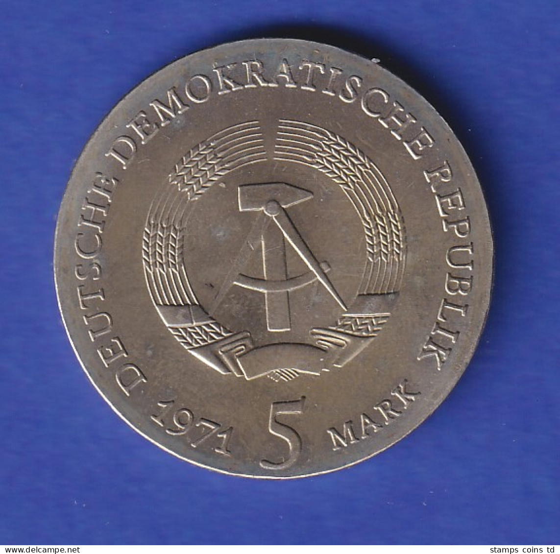 DDR 5 Mark Gedenkmünze 1971 Johannes Kepler, Stempelglanz Stg - Altri & Non Classificati