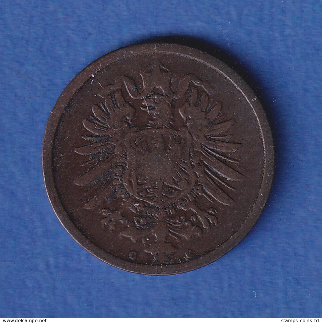 Deutsches Reich Kursmünze 2 Pfennig 1875 C Ss - Otros & Sin Clasificación