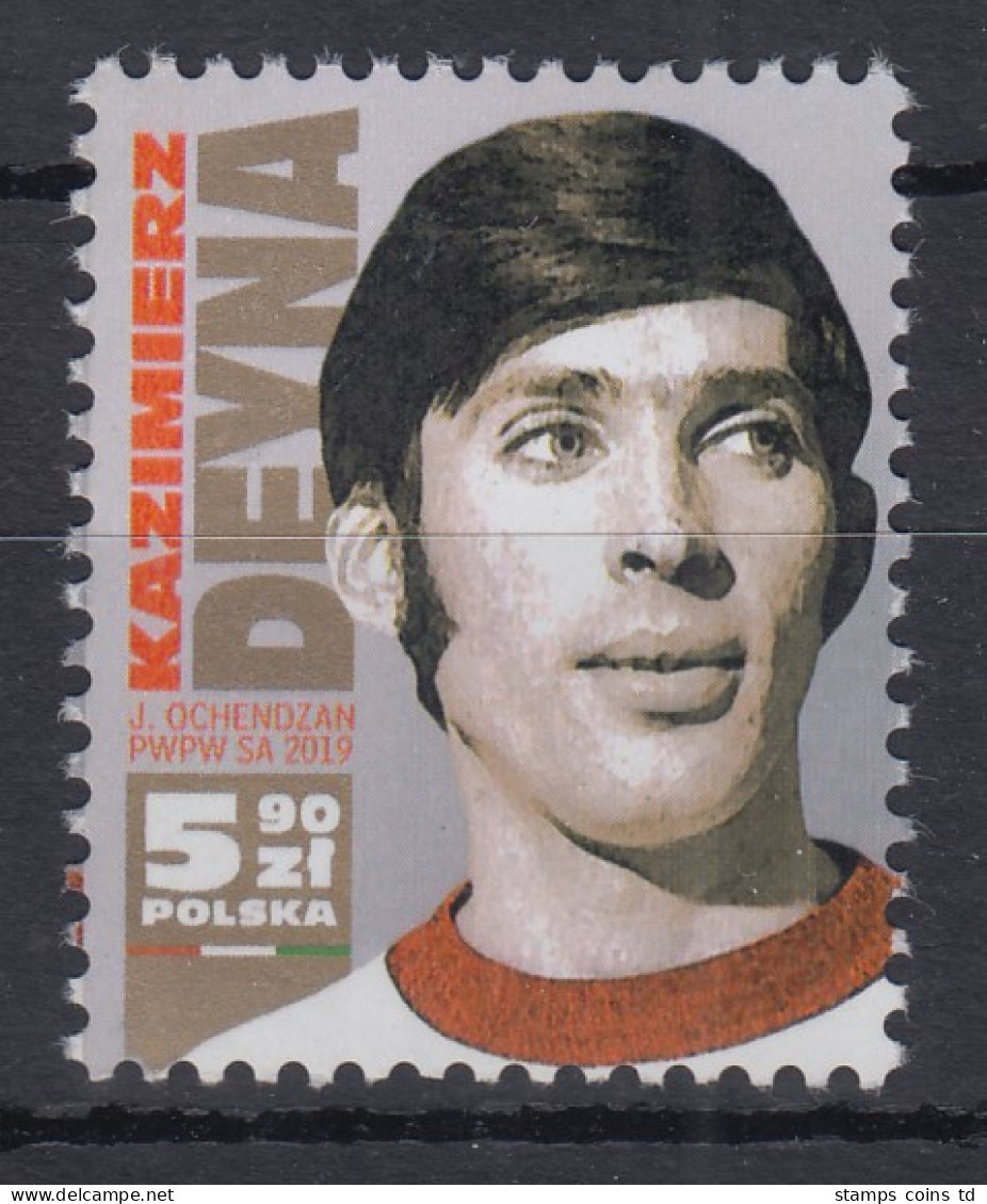 Polen / Polska 2019 Fussballspieler Kazimierz Deyna  Mi.-Nr. 5146 **  - Other & Unclassified