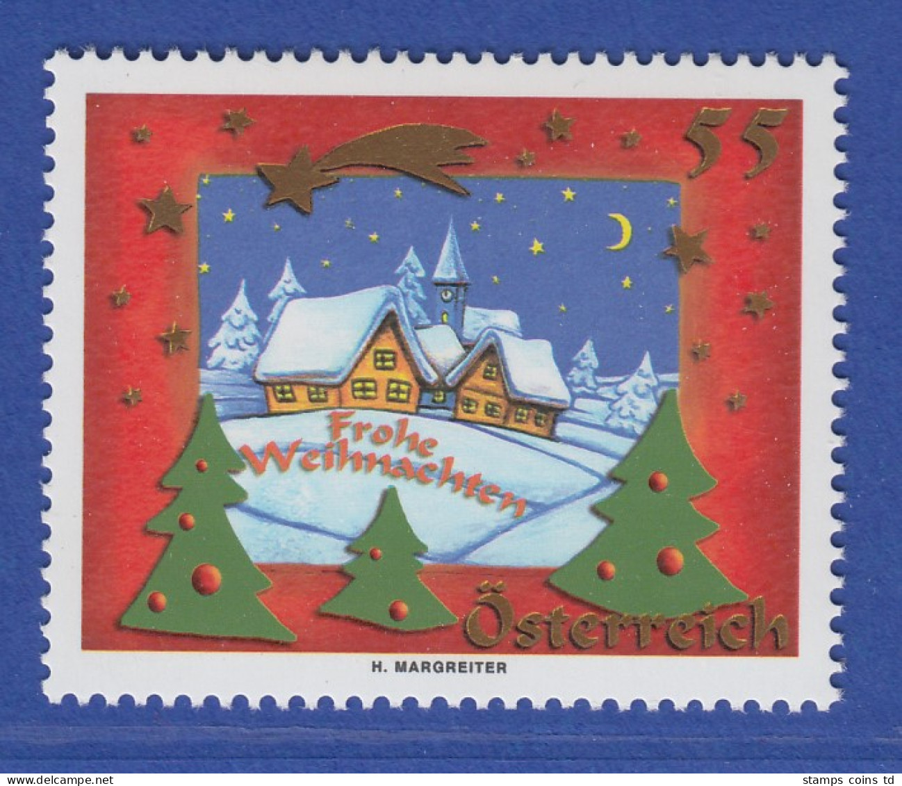 Österreich 2005 Sondermarke Weihnachten Winterlandschaft  Mi.-Nr. 2563 - Neufs