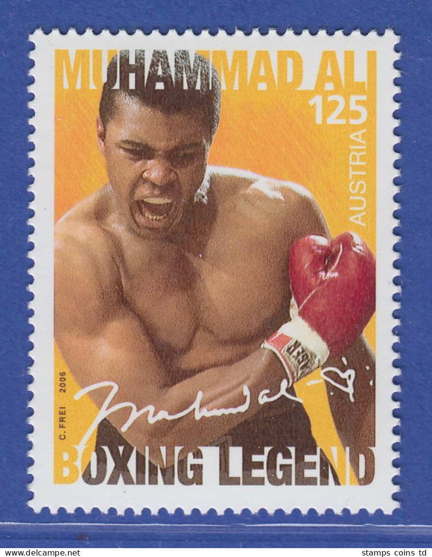 Österreich 2006 Sondermarke Muhammed Ali Boxer Mi.-Nr. 2567 - Neufs