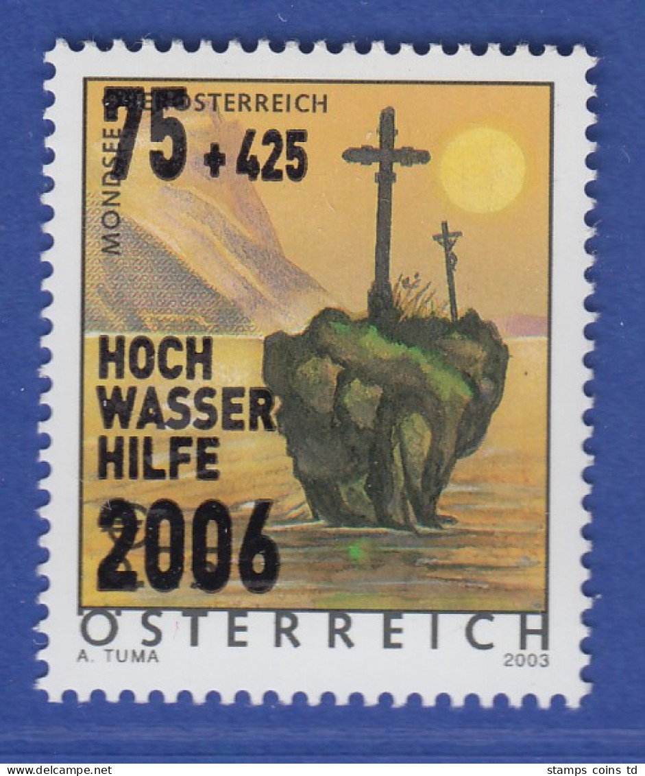Österreich 2006 Sondermarke Hochwasser-Hilfe Im Marchfeld  Mi.-Nr. 2587 - Neufs