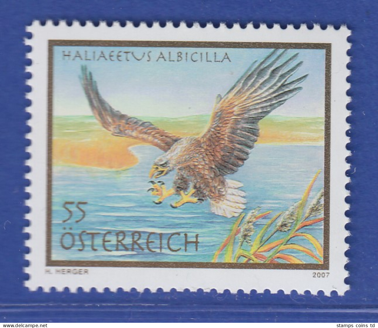 Österreich 2007 Sondermarke Seeadler Haliaeetus Albicilla  Mi.-Nr. 2683 - Nuevos