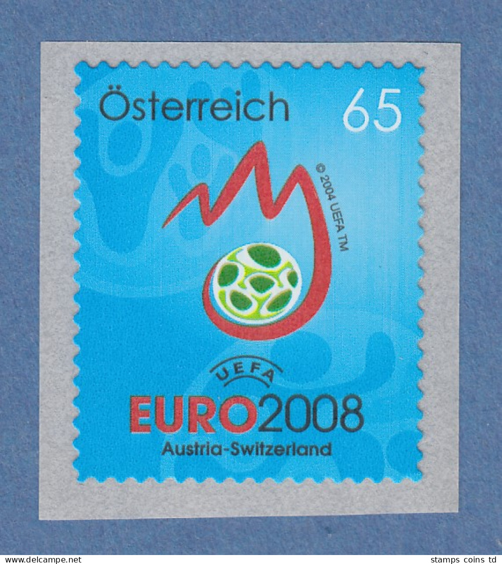 Österreich 2008 Sondermarke Fußball-EM Emblem Mi.-Nr. 2707 - Nuevos