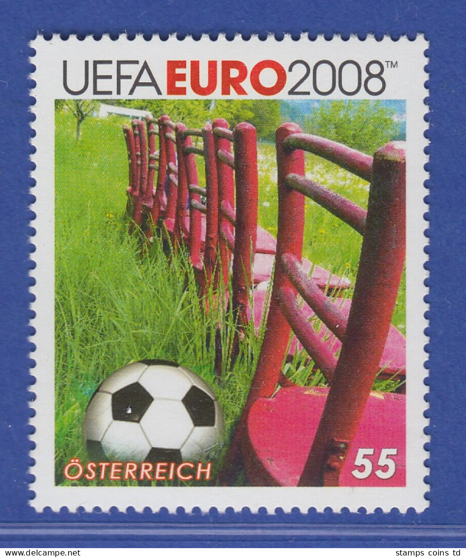 Österreich 2008 Sondermarke Fußball-EM AU Und CH Stühle  Mi.-Nr. 2734 - Nuevos