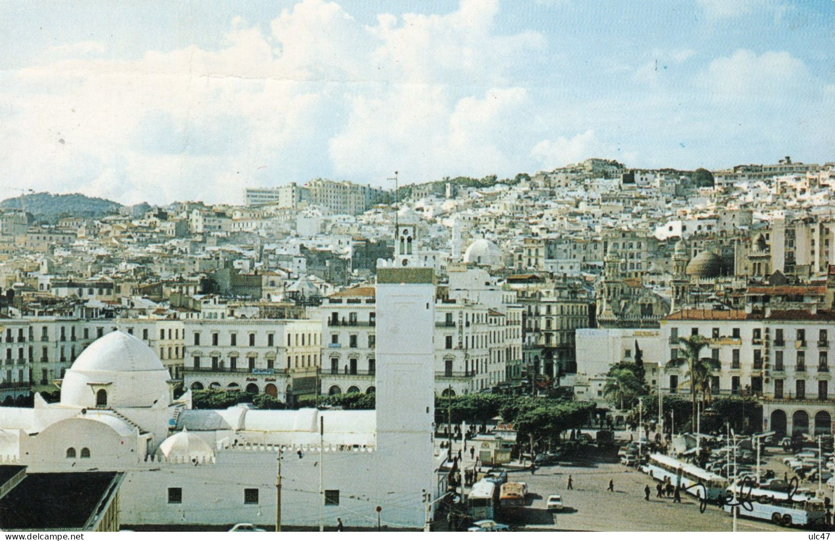 - ALGER. - Vue Générale De La Casbah. - Scan Verso - - Alger