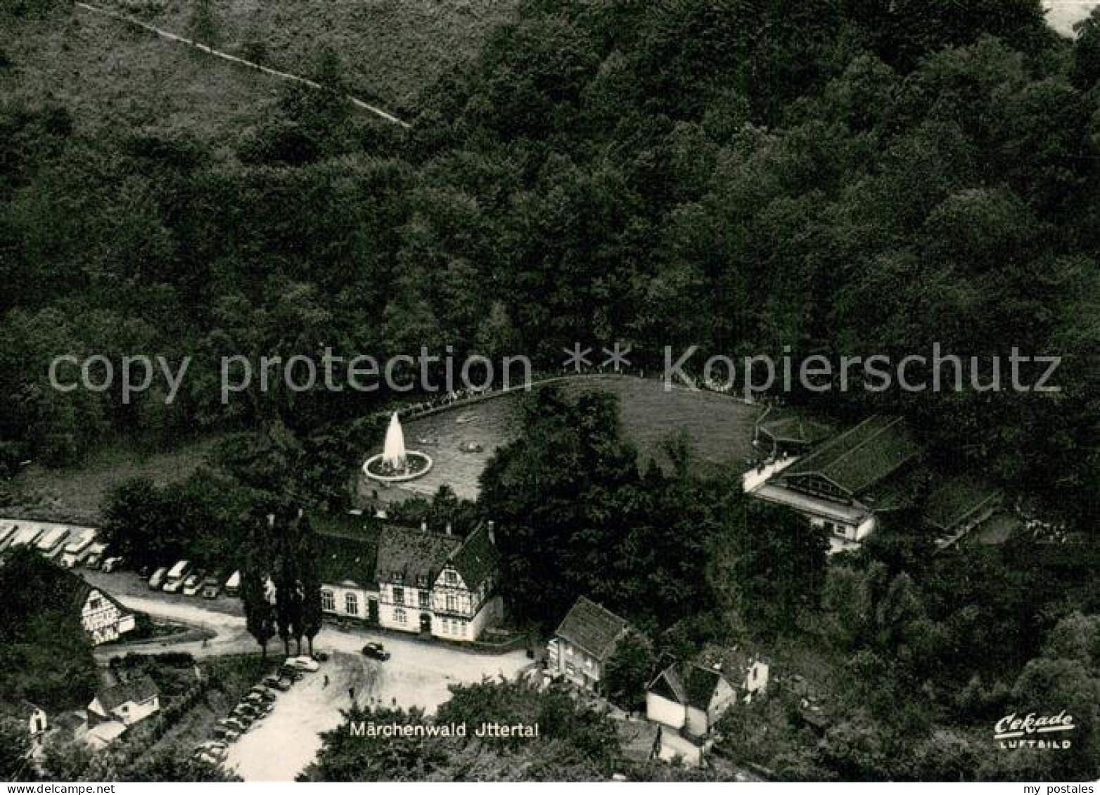 73754021 Wald Solingen Weck Ittertal Maerchenwald Fliegeraufnahme Wald Solingen - Solingen